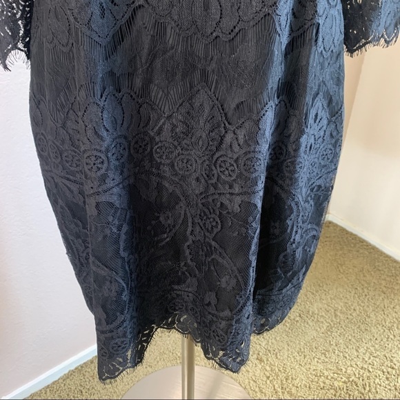 BB Dakota Lace Dress Black Size 10 - Picture 6 of 13